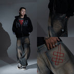 A1 Wide Barrel - Vintage Blue - Jeans