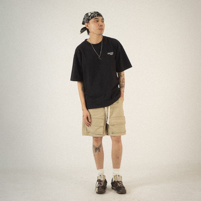 DENIMITUP canvas twill pants -Beige - Short Pants
