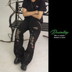 H1 Baggy Quad Viper - Burst of venom black - Jeans Pants