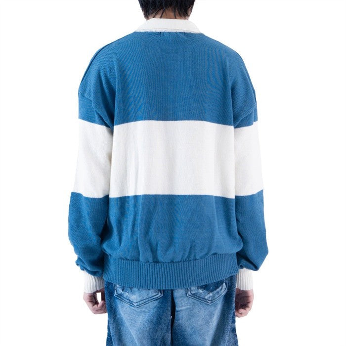 Knitwear DENIMITUP - Stripes blue and white - Long Sleeve T-Shirt