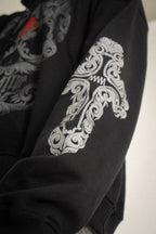 DENIMITUP Trilogo skull warrior - Black - Hoodie