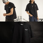 Denimitup embroidered - Black tee - T-Shirt