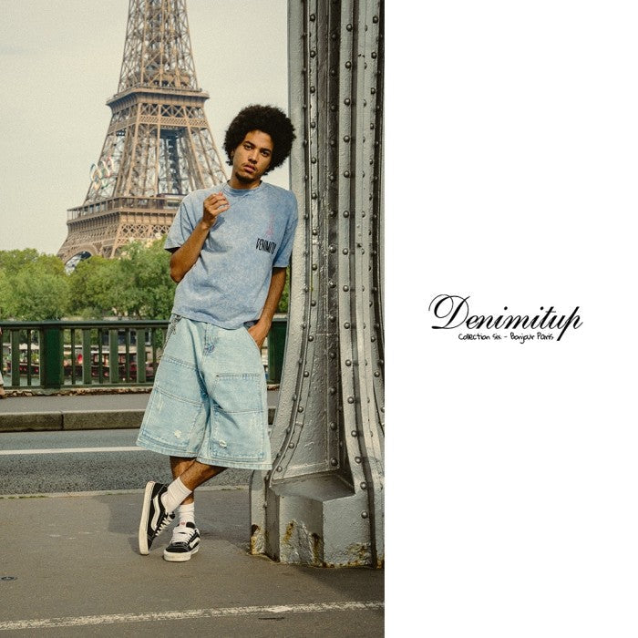 A1 Carpenter Jorts - Ice blue - Men Short Pants