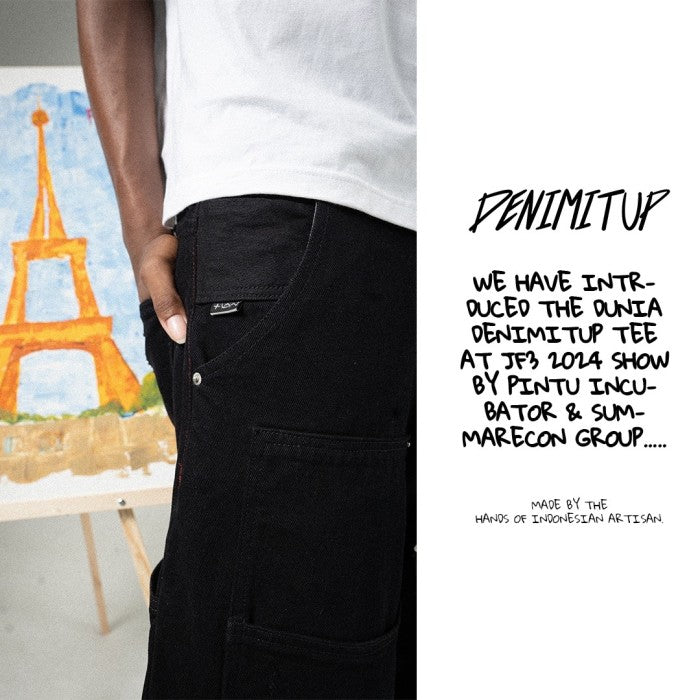 A1 Carpenter Jorts - Black - Men Short Pants