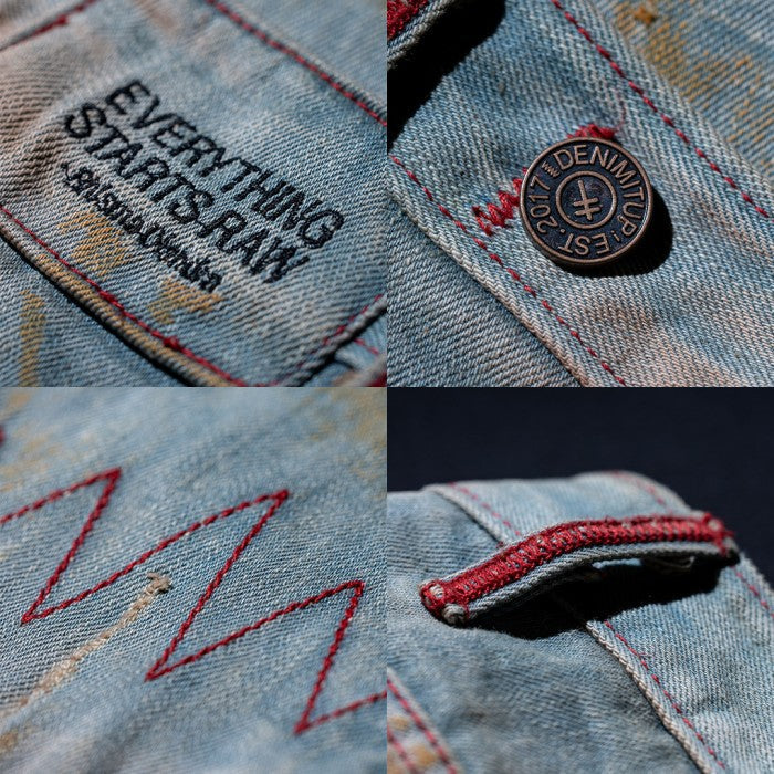 H1 BC baggy x Bhisma - Muddy golden washed - Jeans Pants
