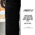 H1 baggy moto biker - Black - Jeans Pants
