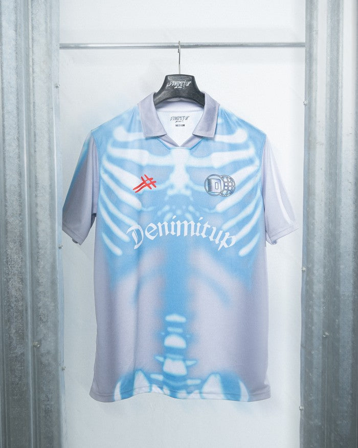 DENIMITUP 24/25 skull jersey - Gradient of blue on grey - Jersey