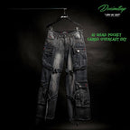 A1 quad pocket cargo - Overcast sky - Jeans Pants