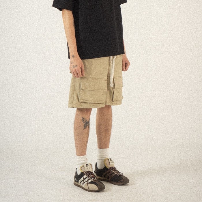 DENIMITUP canvas twill pants -Beige - Short Pants