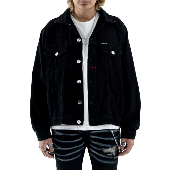 A1 Jacket - Jet Black - Denim Jacket