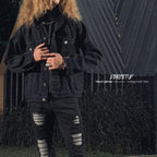 A1 Jacket - Jet Black - Denim Jacket