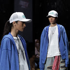 DENIMITUP  Trucker Hat kawung - White - Hat