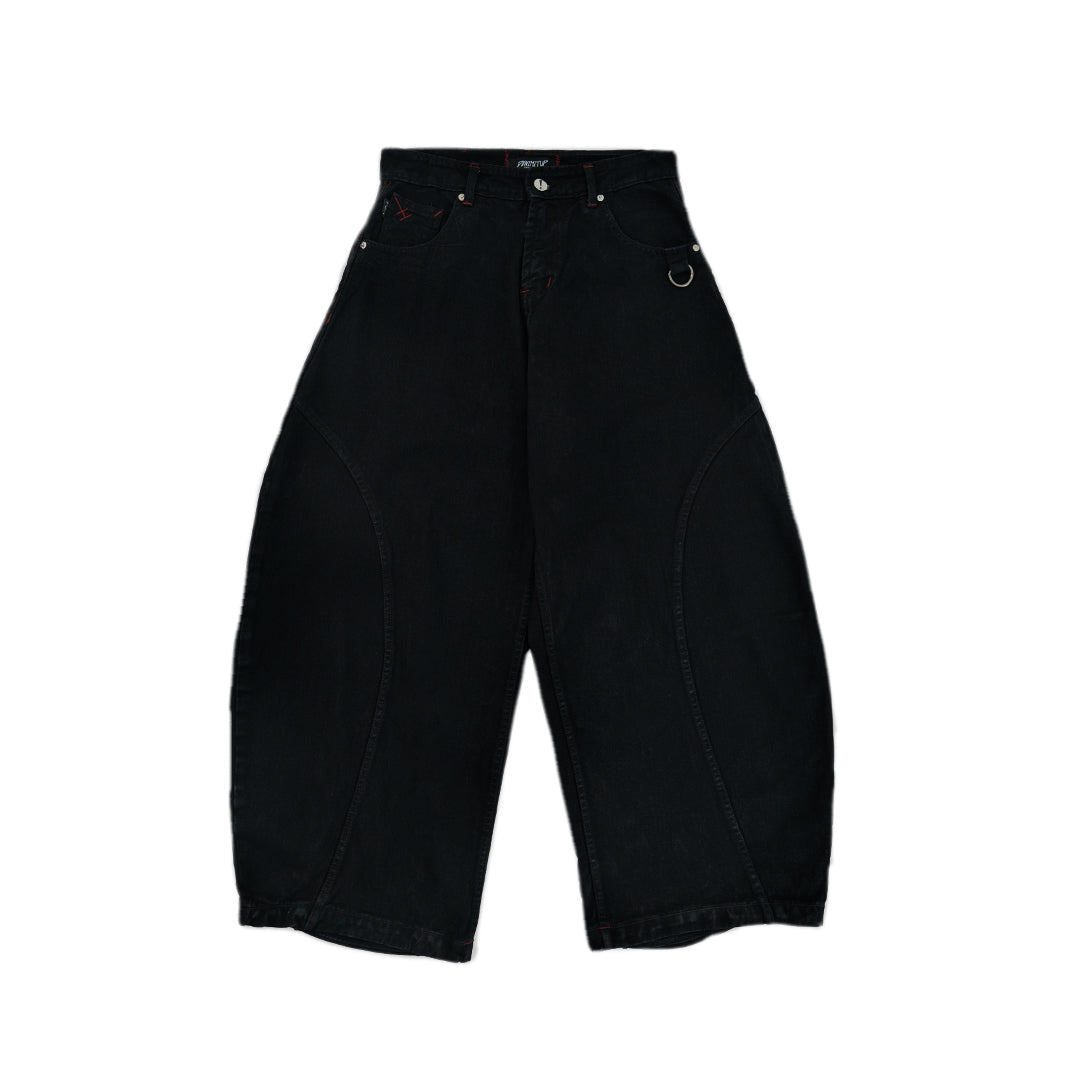 A1 Wide Barrel - Black Star - Jeans