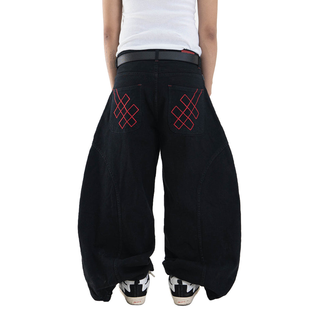 A1 Wide Barrel - Black Star - Jeans