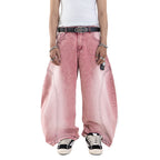 A1 Wide Barrel - Grain Dual Pink - Jeans