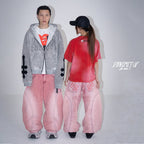 A1 Wide Barrel - Grain Dual Pink - Jeans