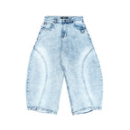 A1 Wide Barrel - Grain Dual Ice Blue - Jeans