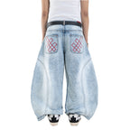 A1 Wide Barrel - Grain Dual Ice Blue - Jeans