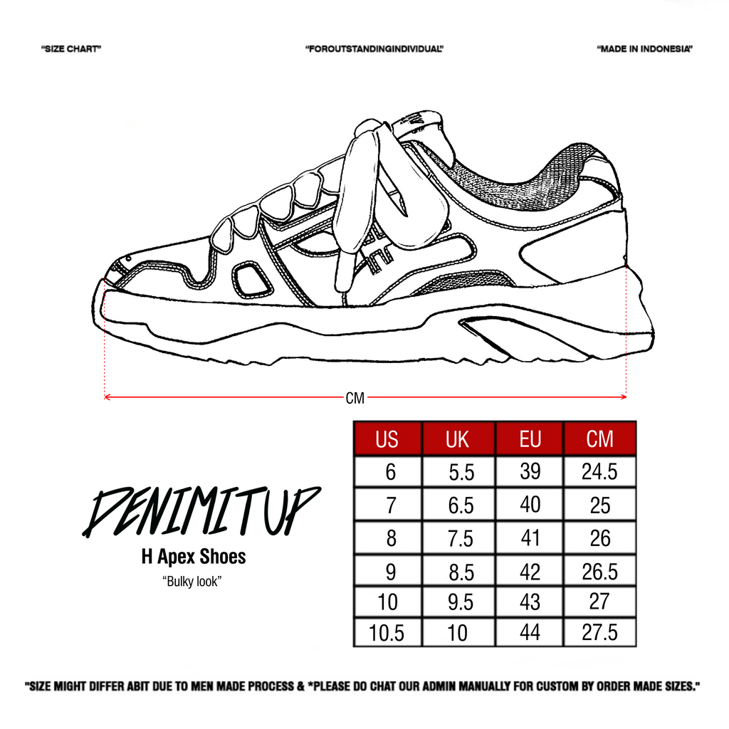 H APEX DENIMITUP - SPLASHES OF AZURE - Shoes