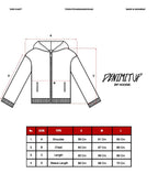 DENIMITUP trilogo zip hoodie - Black - Hoodie
