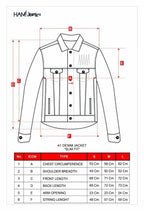 A1 Jacket - Jet Black - Denim Jacket