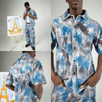 DENIMITUP work denim shirt - Parisian Blue Wash - Shirt