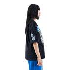 DENIMITUP Cheqered Flag Tee - Japan Black - T-Shirt