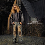 H1 Baggy Songket - Iron Bronze - Jeans Pants