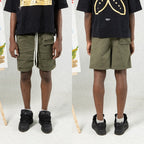 DENIMITUP canvas twill pants - Olive - Short Pants