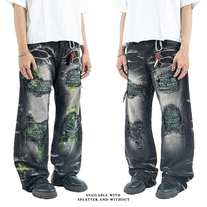 H1 Baggy Quad Viper - Shadow grey - Jeans Pants