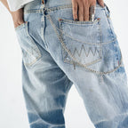 H1 baggy - Gloomy Blue - Jeans Pants