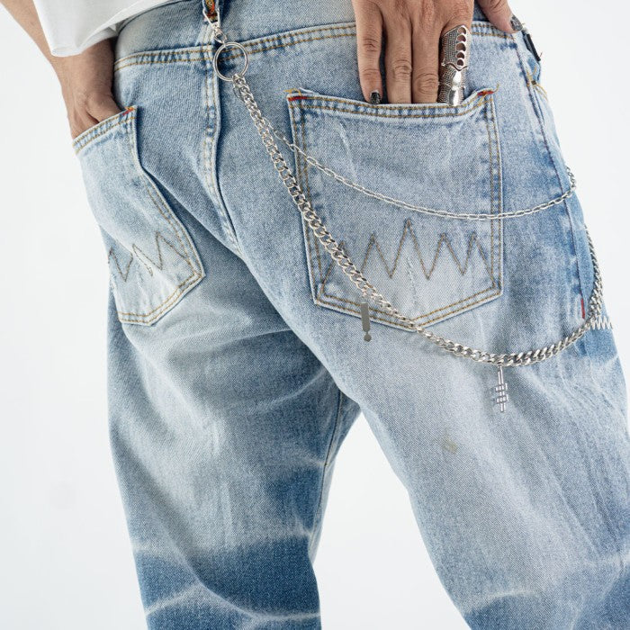 H1 baggy - Gloomy Blue - Jeans Pants