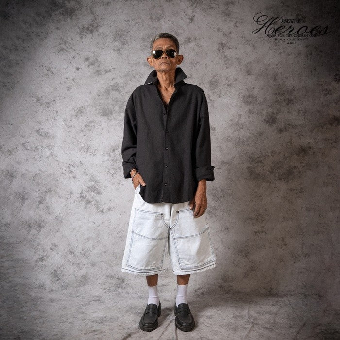 A1 carpenter jorts - Ice white - Men Short Pants