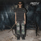 H1 Baggy Quad Viper - Burst of venom shadow grey - Jeans Pants