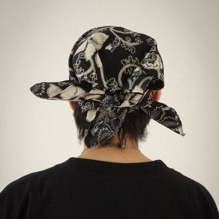 DENIMITUP pekalongan padi batik black - Bandana