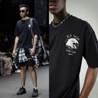 DENIMITUP Fly High Stay Low - Black tee - T-Shirt