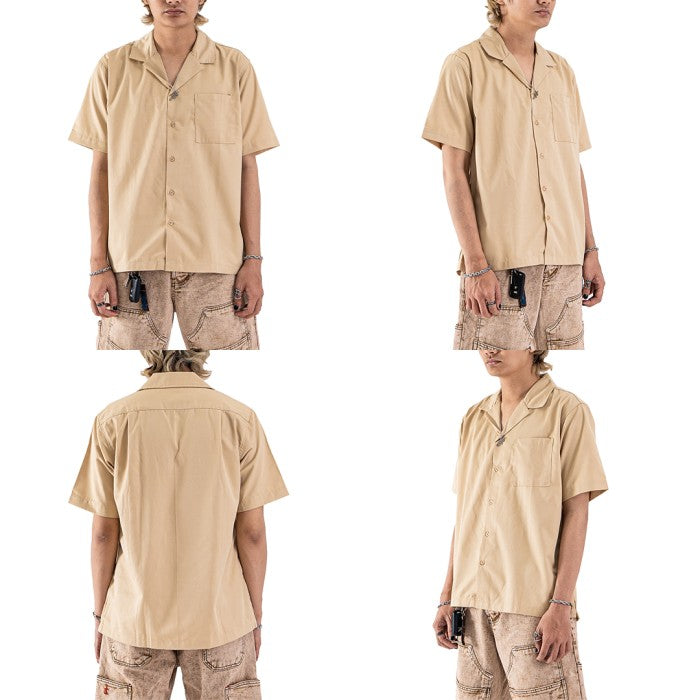 DENIMITUP WORK SHIRT - Beige - Shirt