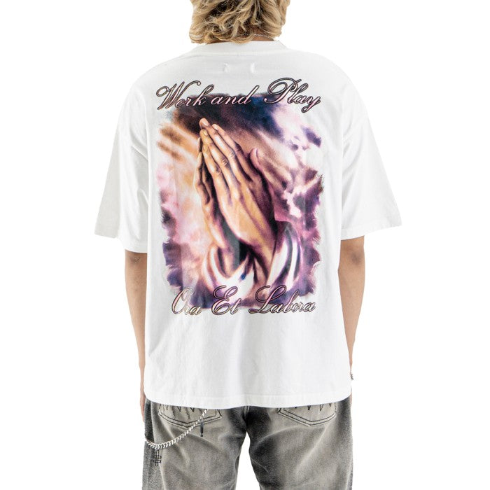 ORA ET LABORA - White Tee - T-Shirt
