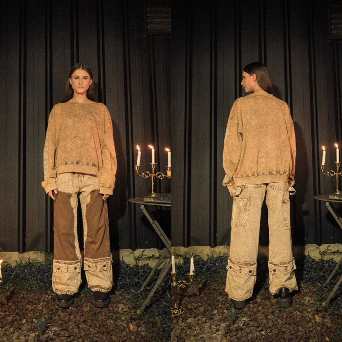 A1 Carpenter Quad Pocket - Snowish Desert Wash - Jeans Pants