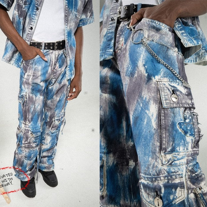 H1 Cargo Complex - Chroma Parisian Blue - Jeans Pants