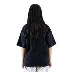 DENIMITUP Logo Tee - Pink On Black - T-Shirt
