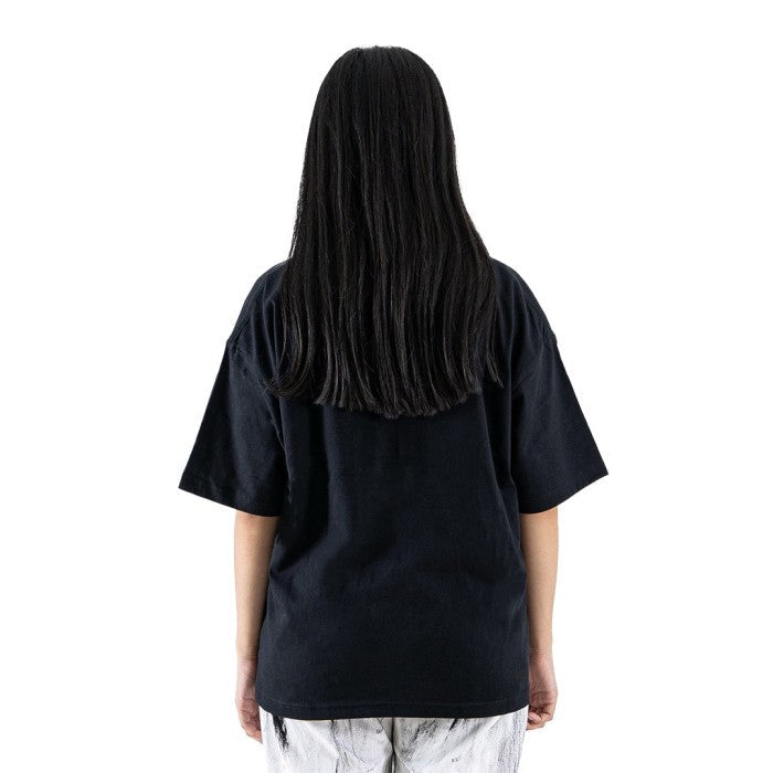 DENIMITUP Logo Tee - Pink On Black - T-Shirt