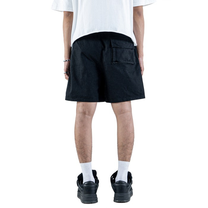DENIMITUP canvas twill pants - Black - Short Pants