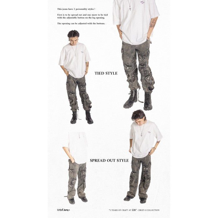 H1 complex - Moon stone - Jeans Pants