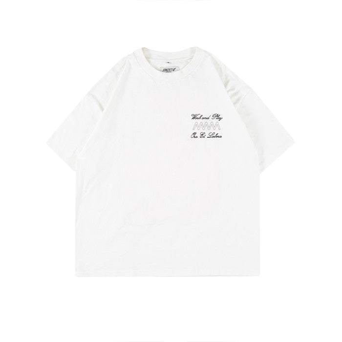 ORA ET LABORA - White Tee - T-Shirt