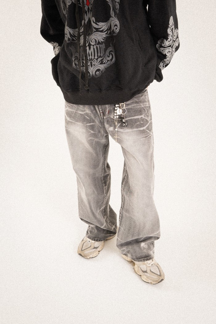 H1 baggy - Titanium grey - Jeans Pants