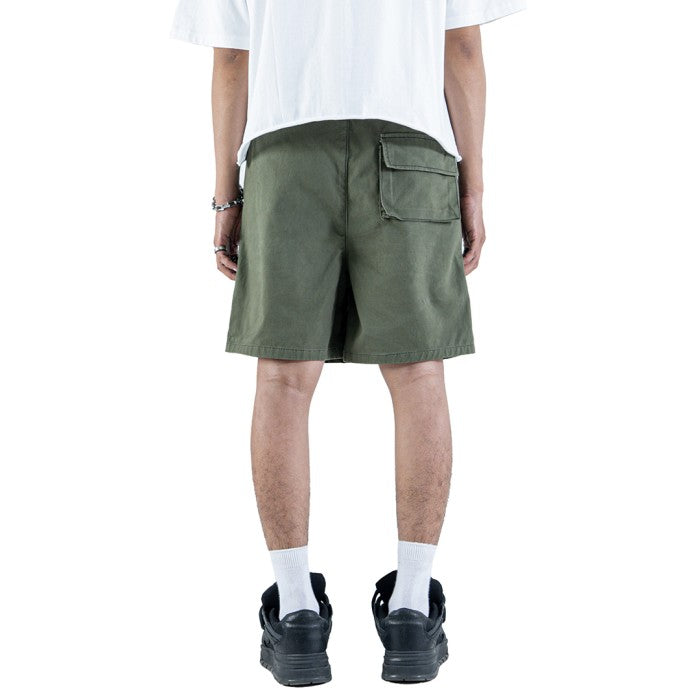 DENIMITUP canvas twill pants - Olive - Short Pants