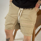 DENIMITUP canvas twill pants -Beige - Short Pants