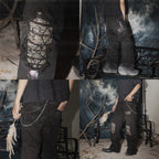 H1 Baggy Quad Viper - Burst of venom black - Jeans Pants