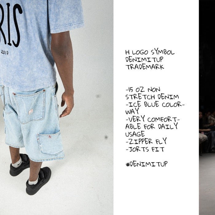 A1 Carpenter Jorts - Ice blue - Men Short Pants